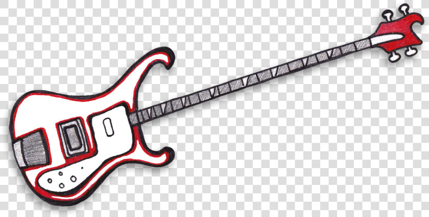 Bass Clipart Electric   Bass Guitar Clipart  HD Png DownloadTransparent PNG