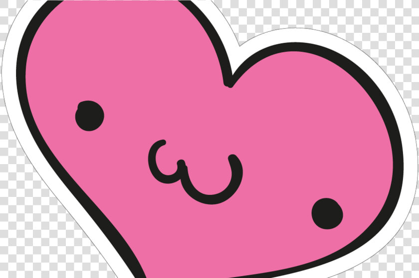 Cute Heart Vinyl Custom Sticker At Great Prices Chimpstickers   Cute Stickers Transparent Background  HD Png DownloadTransparent PNG