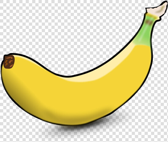 Banana Cartoon Cliparts   Banana Fruit Clip Art  HD Png DownloadTransparent PNG