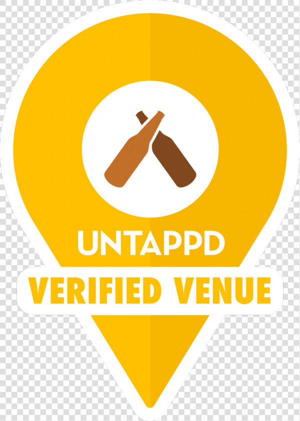 Untappd Verified Venue   Graphic Design  HD Png DownloadTransparent PNG