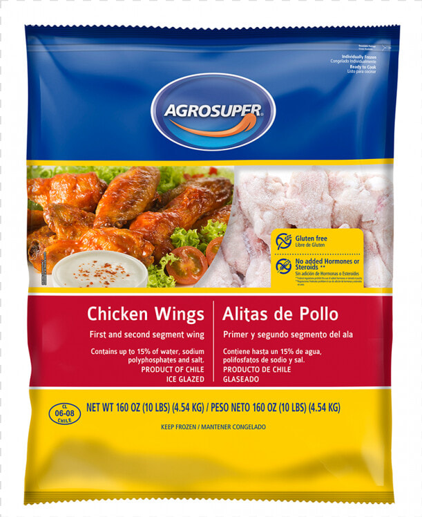 Chickenwings 10lb   Agrosuper Boneless Skinless Chicken Breast  HD Png DownloadTransparent PNG