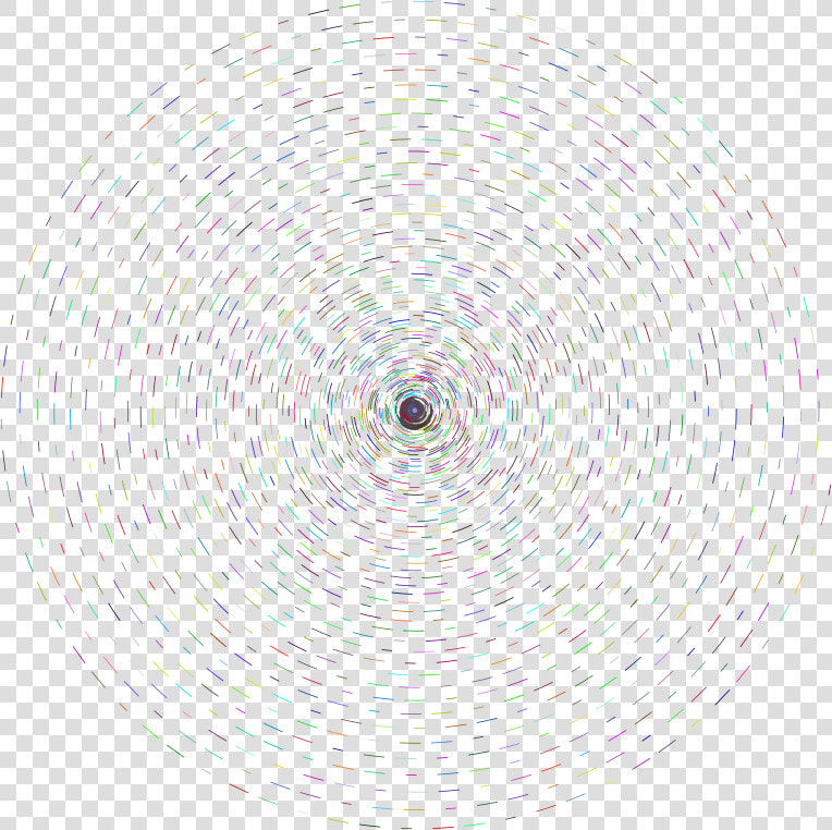 Prismatic Circular Dashed Spiral   Circle  HD Png DownloadTransparent PNG