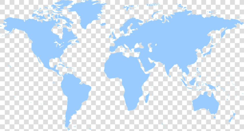 Continents  World  Map  Earth  Outline  Blue  Geography   Map Of The World Transparent  HD Png DownloadTransparent PNG