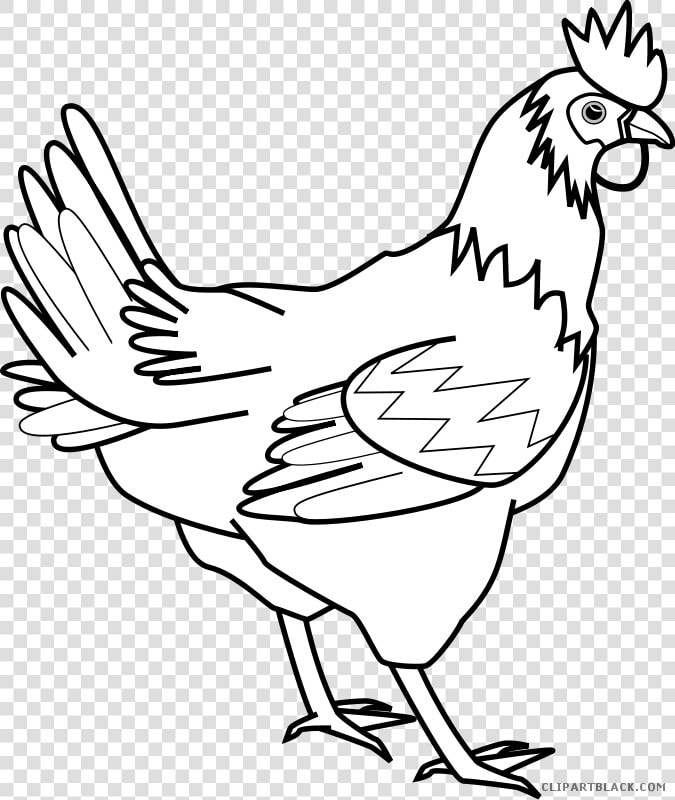 Banner Free Stock Farm Animals Animal Free Images Clipartblack   Chicken Clipart Black And White  HD Png DownloadTransparent PNG