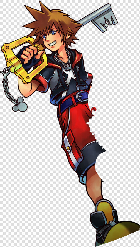 Transparent Kingdom Hearts Sora Png   Hearts 3d Dream Drop Distance  Png DownloadTransparent PNG