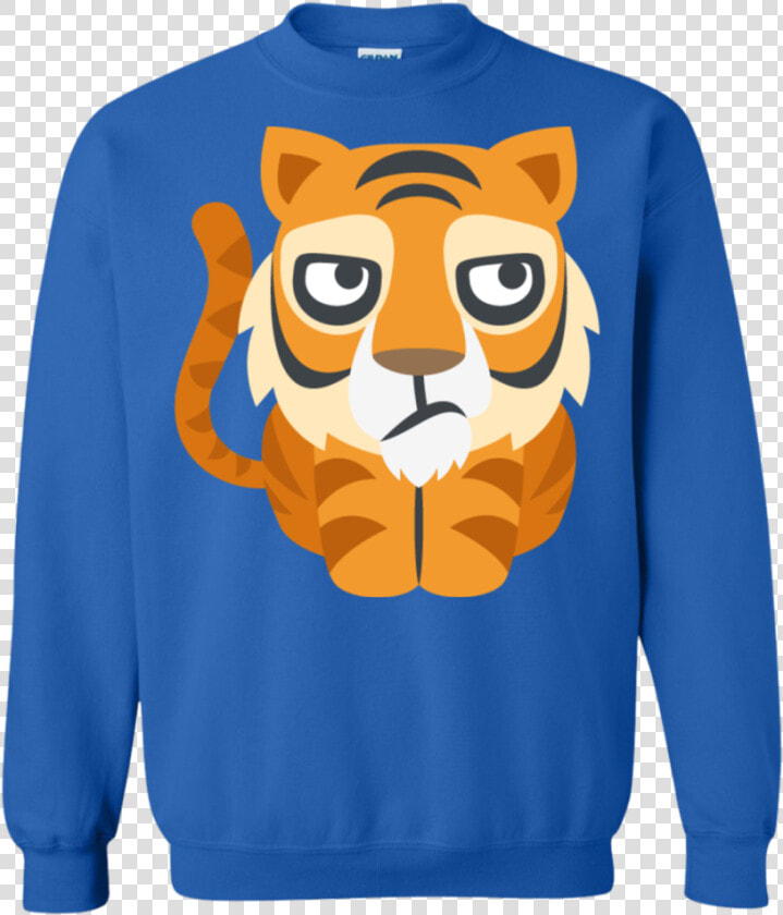 Bored Tiger Emoji Sweatshirt   Portable Network Graphics  HD Png DownloadTransparent PNG