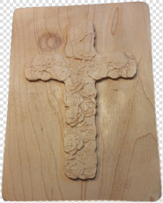 Carved Cross Of Roses Box   Cross  HD Png DownloadTransparent PNG