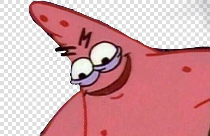  spongebob  patrick  meme  tiktok  urmom  freetoedit   Evil Patrick  HD Png DownloadTransparent PNG