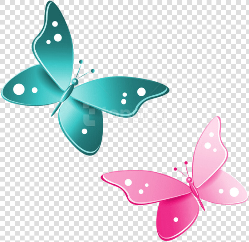 Download Blue And Pink Butterflies Clipart Png Photo   Pink Butterfly Png Clipart  Transparent PngTransparent PNG