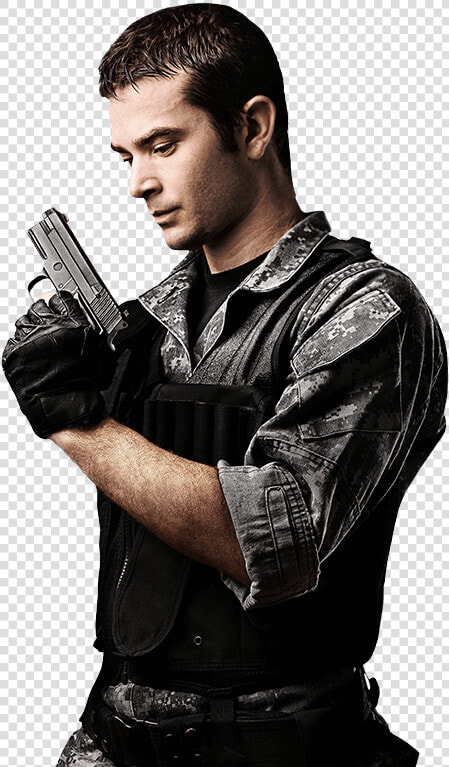 Action Schütze Mit Co2 Pistole   Guy With Gun Png  Transparent PngTransparent PNG