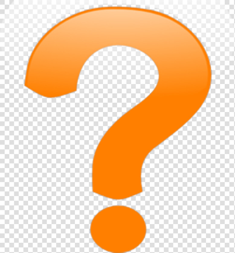 Question Mark Clip Art   Orange Question Mark Clipart  HD Png DownloadTransparent PNG