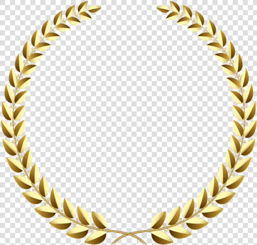 Download Golden Wreath Transparent Clipart Png Photo   Gold Laurel Wreath Png  Png DownloadTransparent PNG