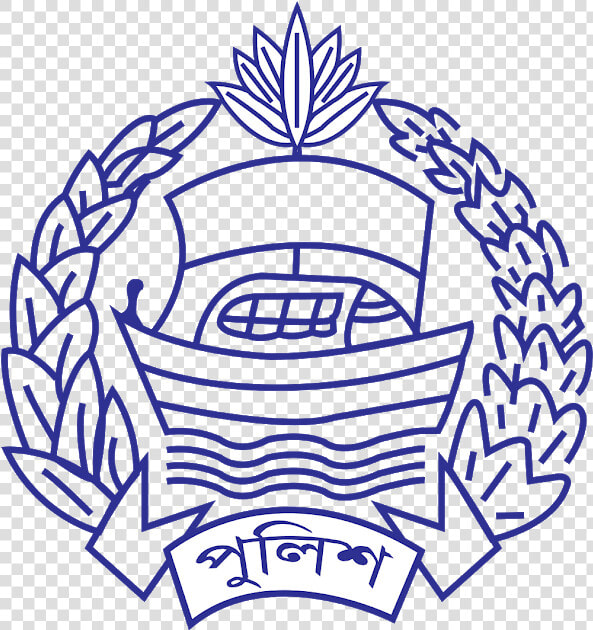 Transparent Police Tape Png   Bangladesh Police Logo  Png DownloadTransparent PNG