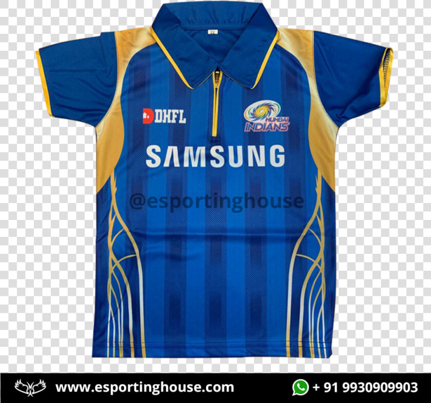 Mumbai Ipl Jersey  HD Png DownloadTransparent PNG