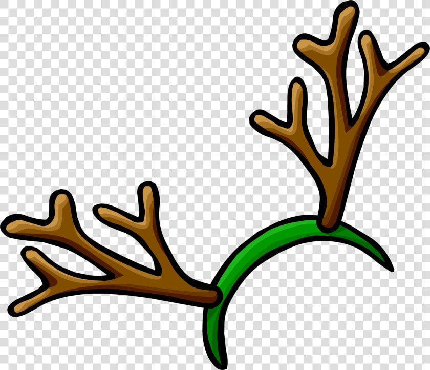 Reindeer Antlers Headband Clipart   Antler  HD Png DownloadTransparent PNG