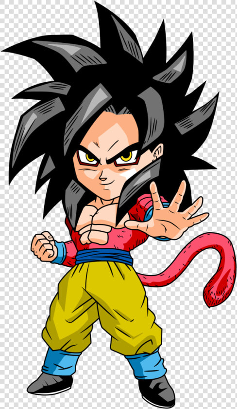 Thumb Image   Goku Ssj4 Chibi  HD Png DownloadTransparent PNG