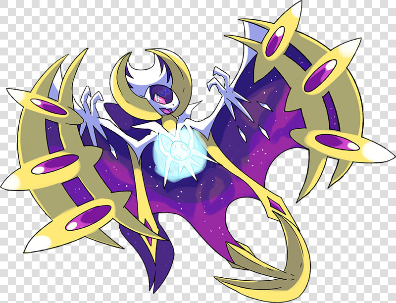 Pokemon Lunala Mega Evolution  HD Png DownloadTransparent PNG