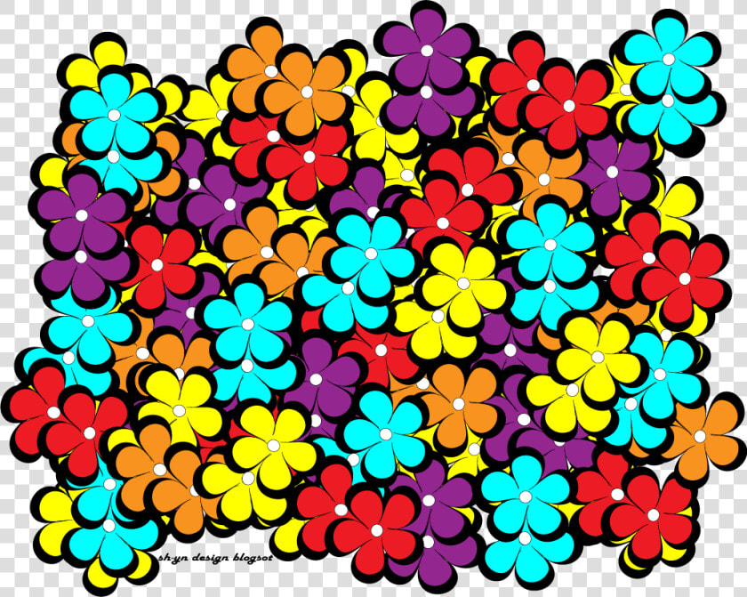 Bunga Colorfull  HD Png DownloadTransparent PNG