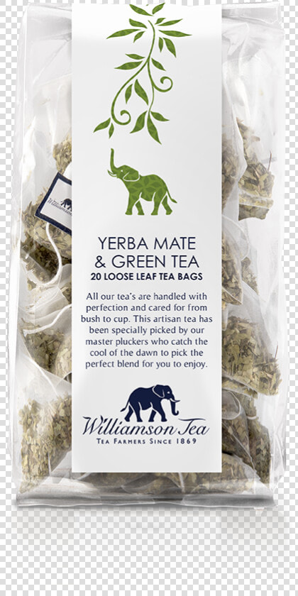 Energising Yerba Mate  amp  Green Tea   African Grey  HD Png DownloadTransparent PNG