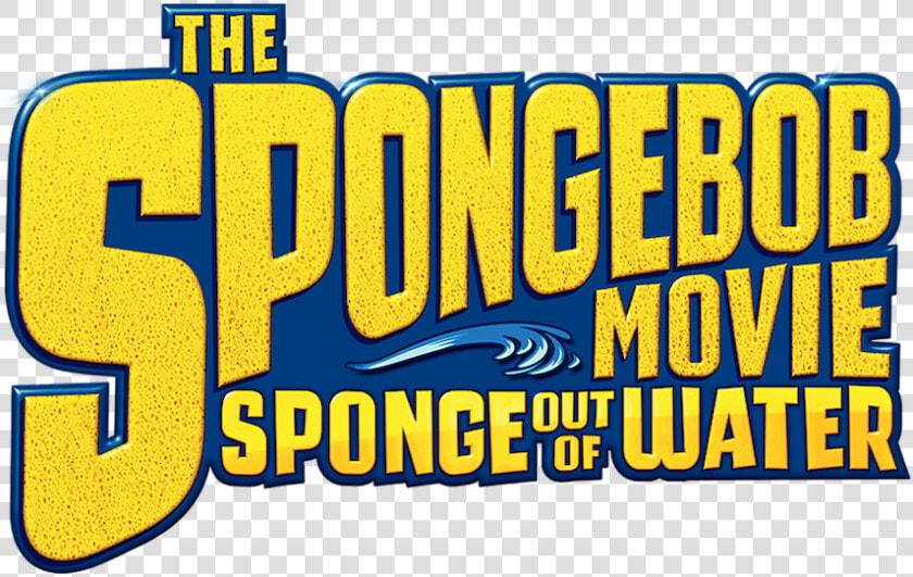 Spongebob Movie Sponge Out Of Water Logo  HD Png DownloadTransparent PNG