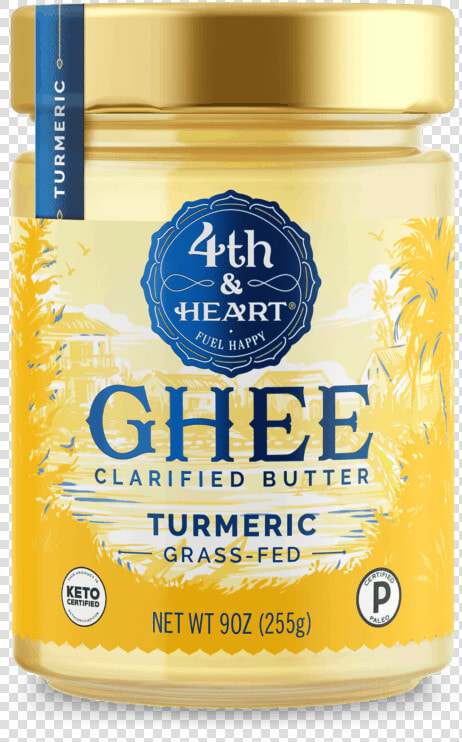 Ghee turmeric   4th And Heart Ghee  HD Png DownloadTransparent PNG