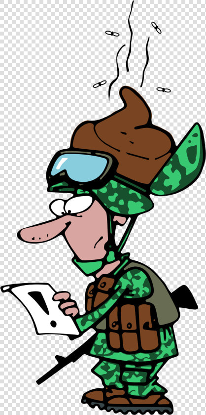 Soldier With Orders Clip Arts   Cartoon Soldier  HD Png DownloadTransparent PNG