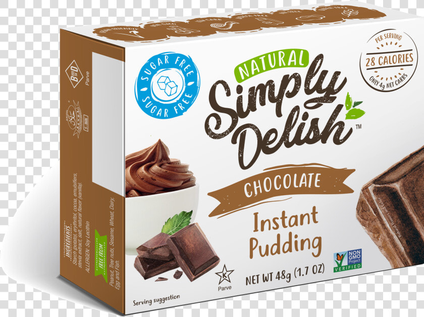 Chocolate Instant Pudding   Chocolate  HD Png DownloadTransparent PNG