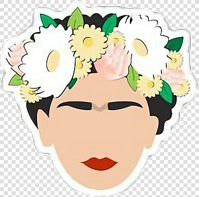  tumblr  snapchat  snapchatfilter  flower  flowercrown   Frida Kahlo  HD Png DownloadTransparent PNG