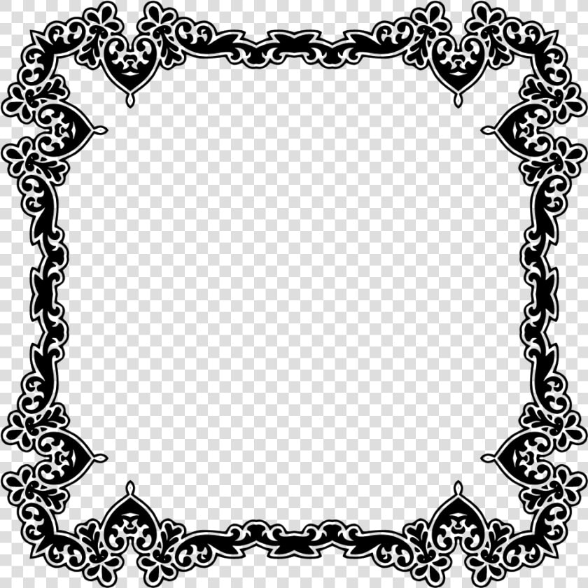 Leafy Frame   Decorative Arts  HD Png DownloadTransparent PNG