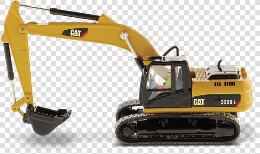 320d L Hydraulic Excavator   Excavator 320d  HD Png DownloadTransparent PNG