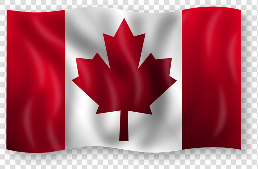 Canada   Moving Canada Flags  HD Png DownloadTransparent PNG