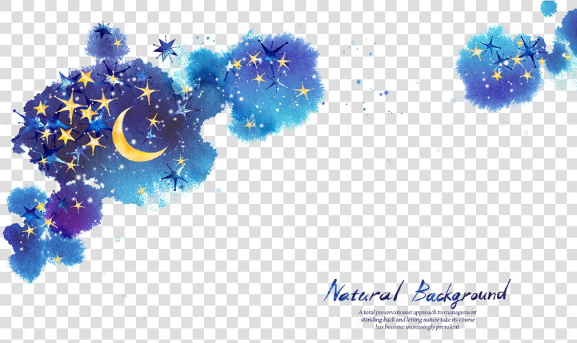 Star Moon Night Sky   Transparent Background Moon And Stars Png  Png DownloadTransparent PNG