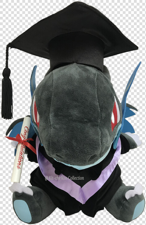 Mega Charizard X Cuhk   Mega噴火龍x中大畢業公仔   Stuffed Toy  HD Png DownloadTransparent PNG