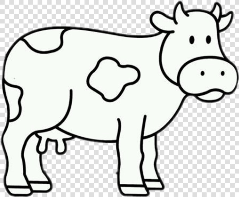 Vaca Para Colorear Clipart   Png Download   Vaca Para Colorear  Transparent PngTransparent PNG