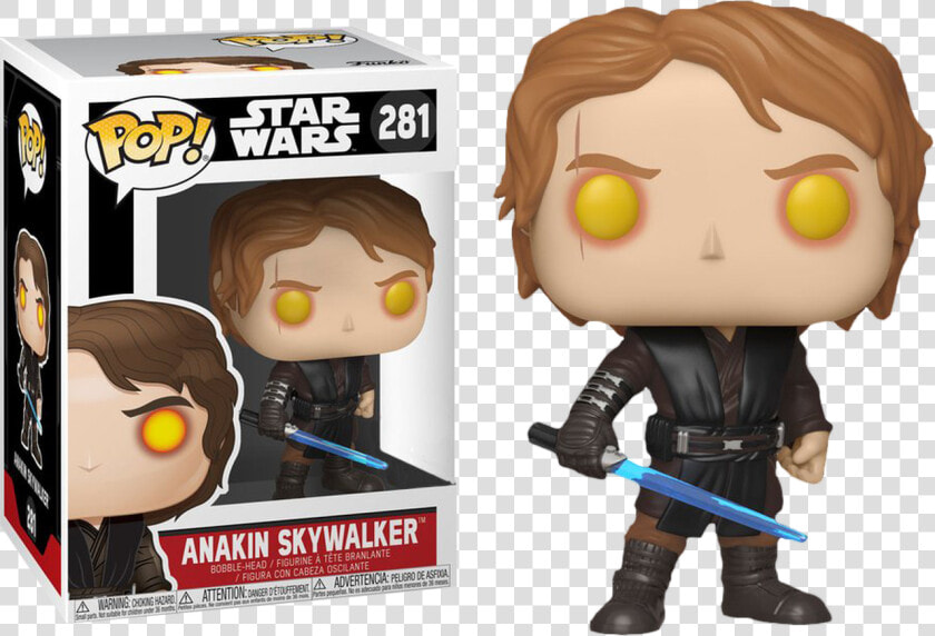 Anakin Skywalker Dark Side Us Exclusive Pop Vinyl Figure  HD Png DownloadTransparent PNG