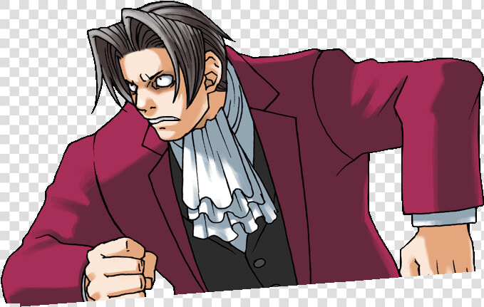 Ace Attorney Miles Edgeworth  HD Png DownloadTransparent PNG