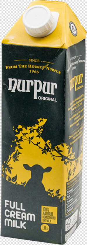 Nurpur Full Cream Milk 1 Ltr  HD Png DownloadTransparent PNG