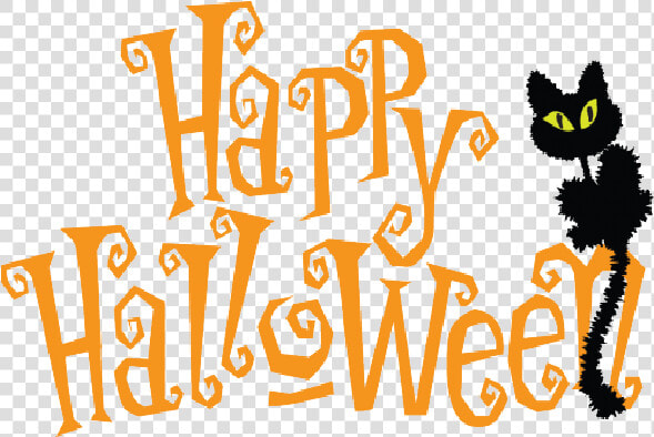 Halloween Cartoon Clip Art   Happy Halloween Clip Art  HD Png DownloadTransparent PNG