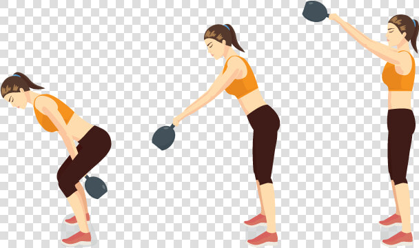 Russian Kettlebell Swing  HD Png DownloadTransparent PNG