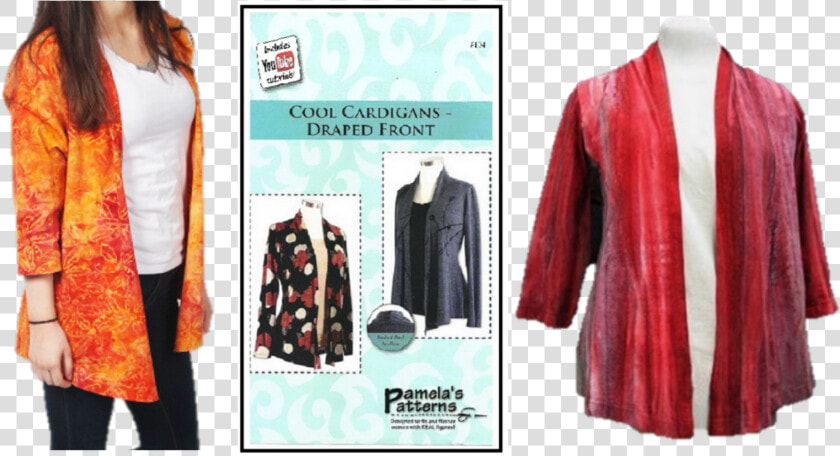 Free Sewing Pattern Easy Quilting Cotton Jacket   Png   Free Cardigan Sewing Pattern  Transparent PngTransparent PNG