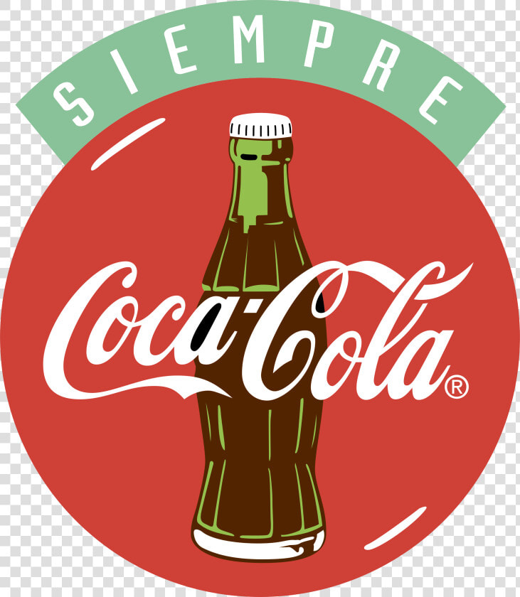 Coca Cola Always Bottle Logo Vector   Coca Cola  HD Png DownloadTransparent PNG