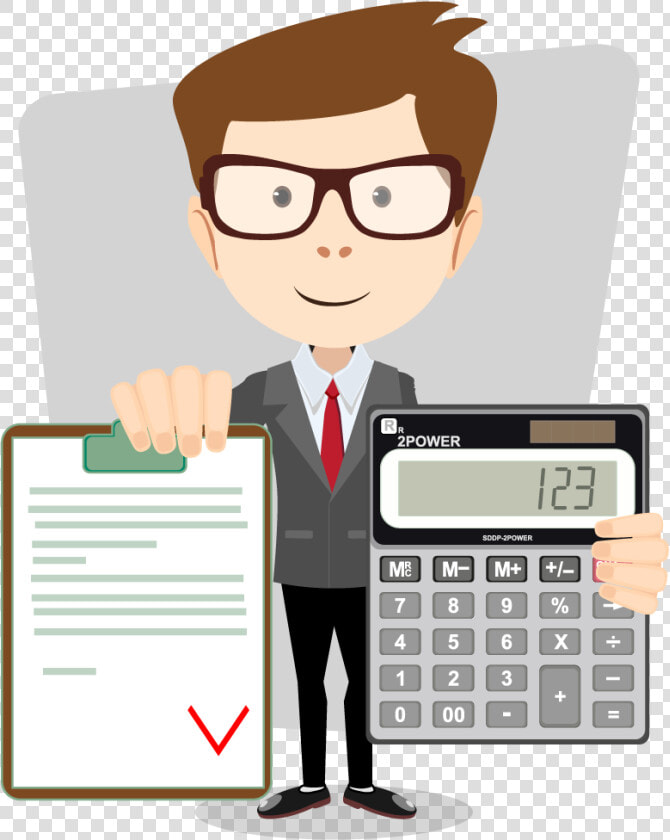 Accounting Accountant Calculator Free Frame Clipart   Accountant Clipart Png  Transparent PngTransparent PNG