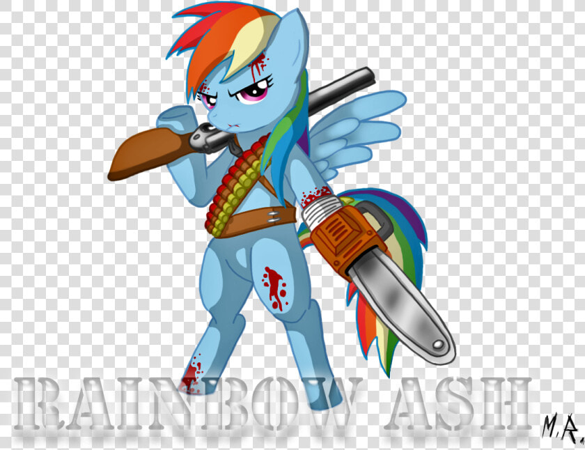 Evil Dead A Fistful Of Boomstick Evil Dead Hail To   My Little Pony Evil  HD Png DownloadTransparent PNG