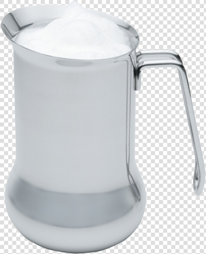 Transparent Milk Jug Png   Stainless Steel Milk Frothing Jug  Png DownloadTransparent PNG