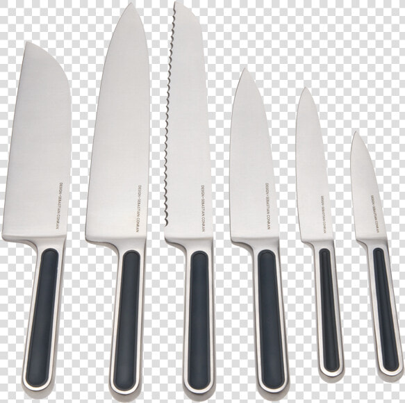 Chef Knives Png   Kitchen Knife Set Png  Transparent PngTransparent PNG