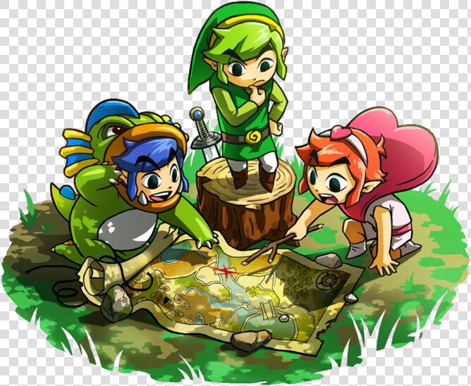 Zelda Triforce Heroes Poster  HD Png DownloadTransparent PNG