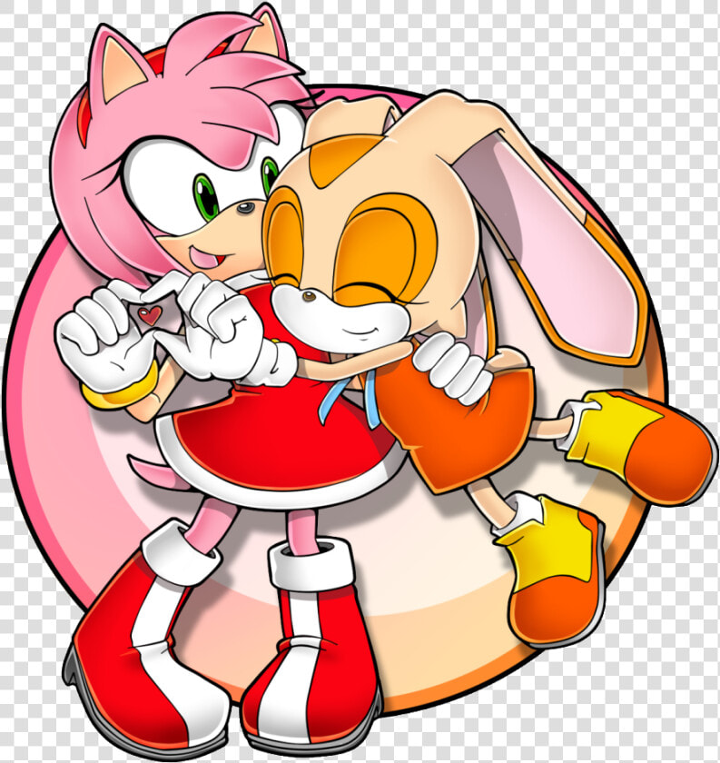 Fanart  Cream The Rabbit  And Sega Image   Cream The Rabbit And Amy Rose  HD Png DownloadTransparent PNG