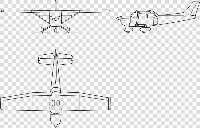 Drawing Cessna 172 Skyhawk  HD Png DownloadTransparent PNG