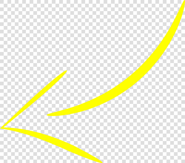 Free Curved Arrow No Background Clipart Jpg Freeuse   Yellow Curved Arrow Png  Transparent PngTransparent PNG