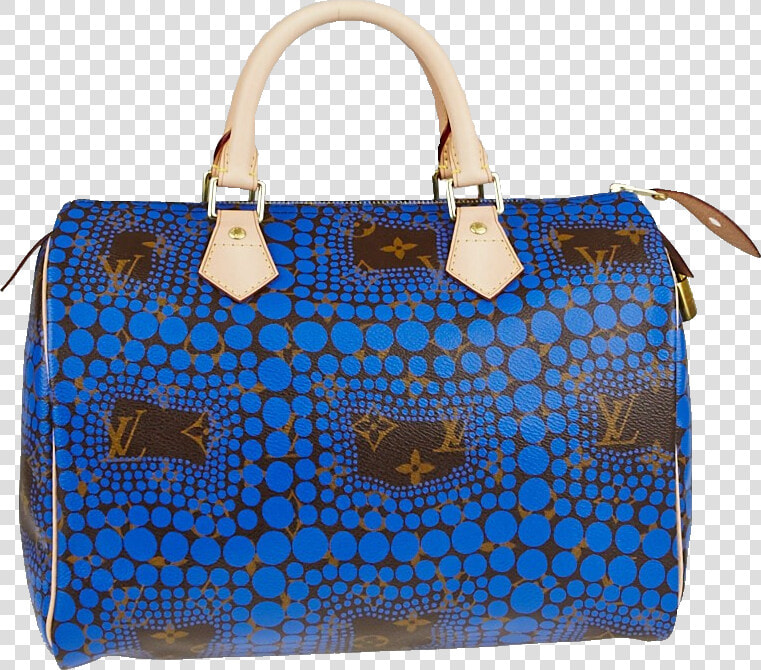 Louis Vuitton X Yayoi Kusama Speedy Monogram Waves   Tote Bag  HD Png DownloadTransparent PNG